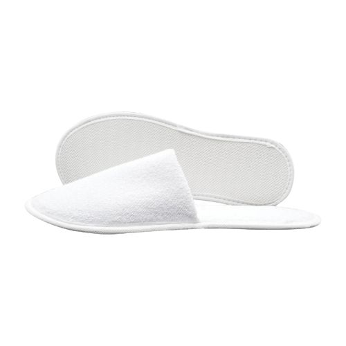 Chaussons jetables en coton serviette double épaisseur