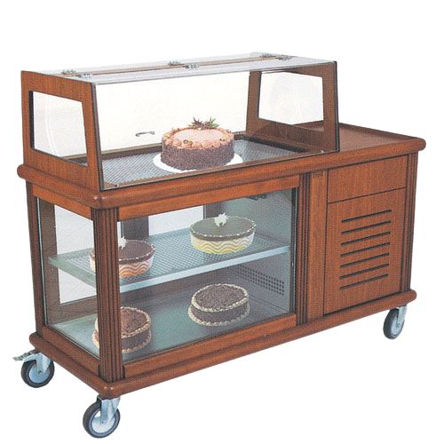 Chariot de présentation de pâtisseries